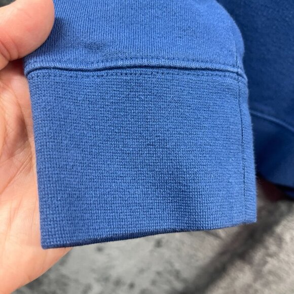 Champion Sweater Youth Extra Large 14/16 Blue Crewneck Logo Sweatshirt Jumper - Picture 4 of 8